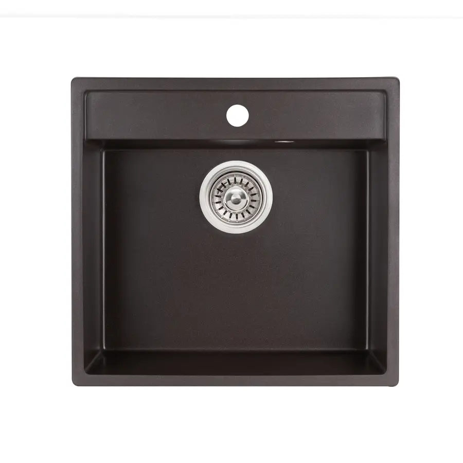 Кухонна гранітна мийка Qtap CS 5250 Coffee (QT5250COF551)