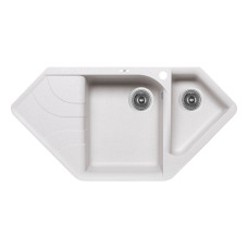Кухонна гранітна мийка з додатковою чашею Lidz 1000x500/225 STO-10 (LIDZSTO101000500225)