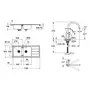 Мийка кухонна Grohe K500 31588SD0 + змішувач BauLoop 31368001