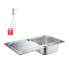 Мийка кухонна Grohe K300 31563SD0 + дозатор для миючого засобу Contemporary 40536000