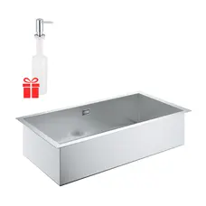 Мийка кухонна Grohe K700 31580SD0 + дозатор для миючого засобу Contemporary 40536000