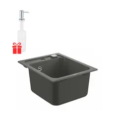 Кухонна гранітна мийка Grohe K700 31650AT0 + дозатор для миючого засобу Contemporary 40536000