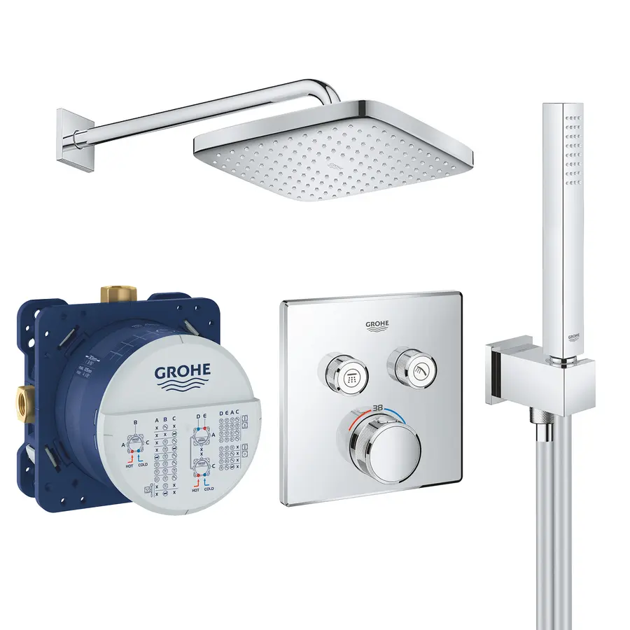 Душова система Grohe Grohtherm SmartControl 26415SC1