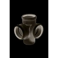 Хрестовина PPR каналізаційна Ostendorf Skolan 110, 87°, двоплощинна