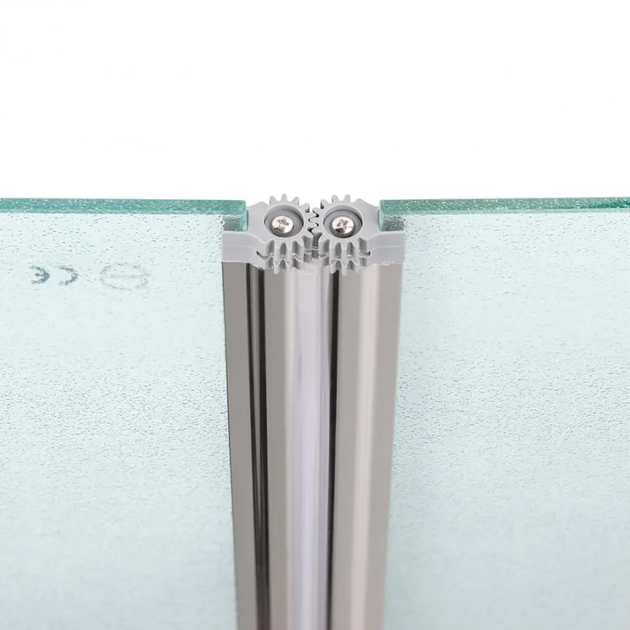 Штора на ванну Qtap Gemini CRM407513RP скло Pear 6 мм, 75х130 см