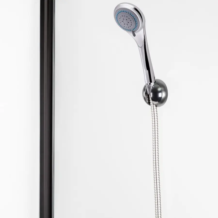 Гідромасажний бокс Lidz Majatek SBM90x90.BLA.HIGH.TR, скло прозоре 5 мм