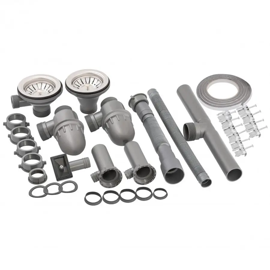 Кухонна мийка з додатковою чашею Lidz 7850 0,8 мм Satin (LIDZ7850SAT8)