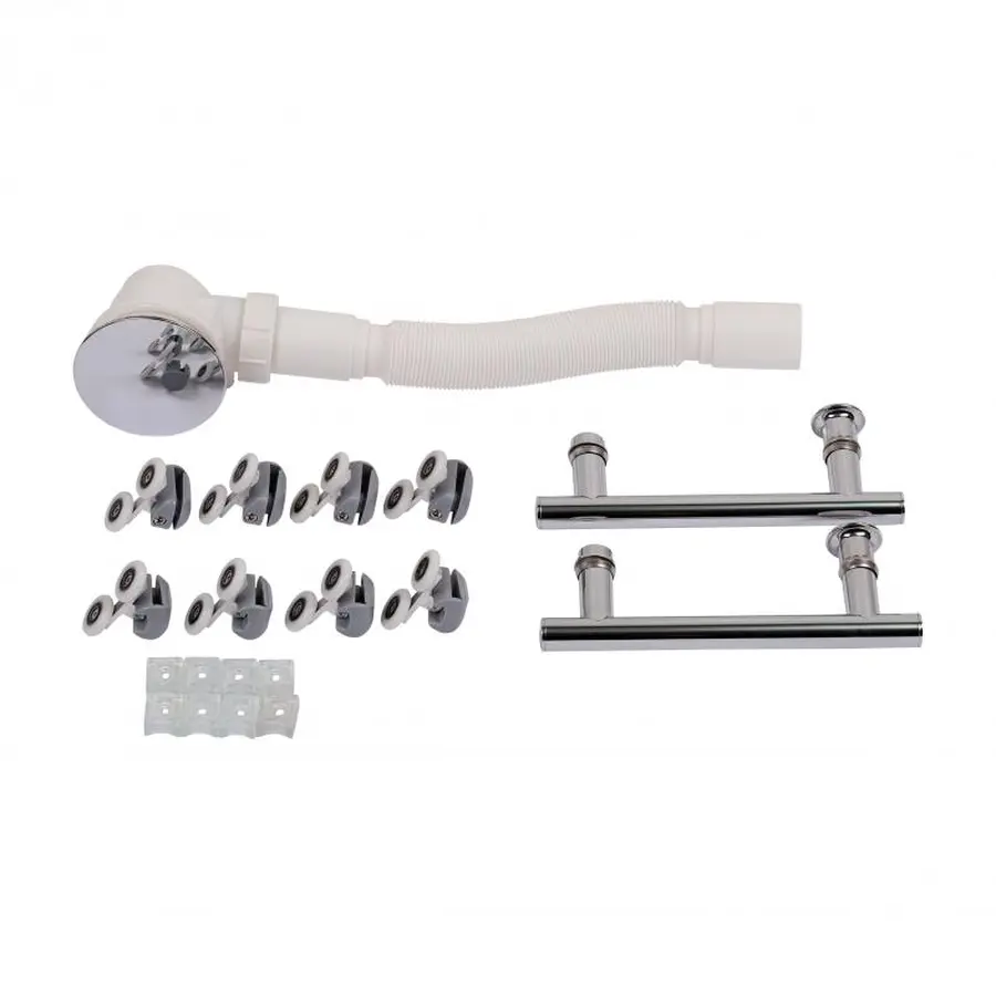 Душова кабіна Lidz Latwa SC120x85L.SAT.LOW.TR, скло прозоре 5 мм, ліва