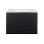 Комплект Qtap Tern 800х580х437 Matt black тумба підвісна + раковина урізна QT1772TPL8023080CMB