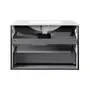 Комплект Qtap Tern 800х580х437 Matt black тумба підвісна + раковина урізна QT1772TPL8023080CMB