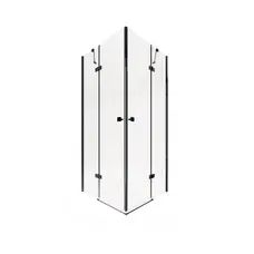 Душова кабіна Qtap Crow BLA1099SC6 90x90 см, скло Clear 6 мм, покриття CalcLess без піддона