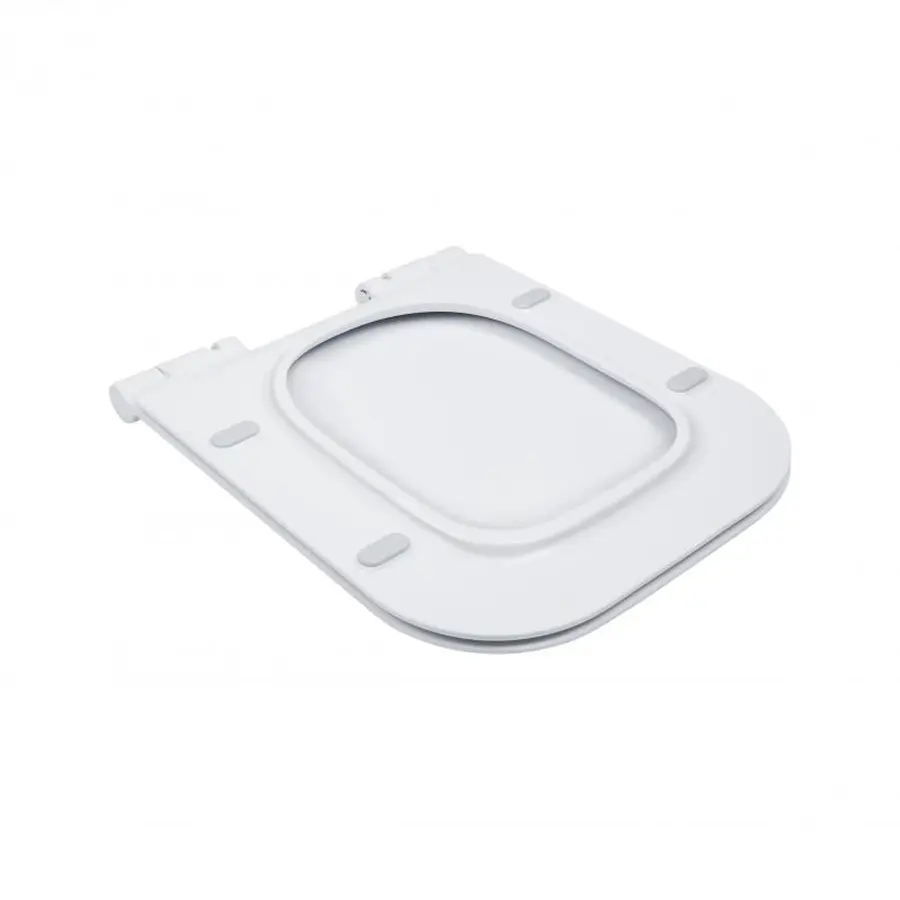 Унітаз-компакт Qtap Cardinal безобідковий з сідінням Soft-close QT0422C666PW