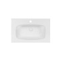 Раковина Qtap Albatross 5H 800х500х210 White з донним клапаном QT01115080HW