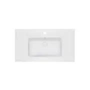 Раковина Qtap Albatross E49 900х490х200 White з донним клапаном QT01119090E49W