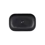 Раковина-чаша Qtap Robin 610х400х145 Matt black з донним клапаном QT132143PMBMB