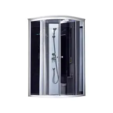 Душовий бокс Lidz Tani SB90x90.SAT.LOW.GR, скло тоноване 4 мм без піддона Душовий бокс Lidz Tani SB90x90.SAT.LOW.GR, скло тоноване 4 мм без піддона