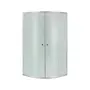 Душова кабіна Lidz Latwa SC80x80.SAT.LOW.FR, скло Frost 4 мм без піддона