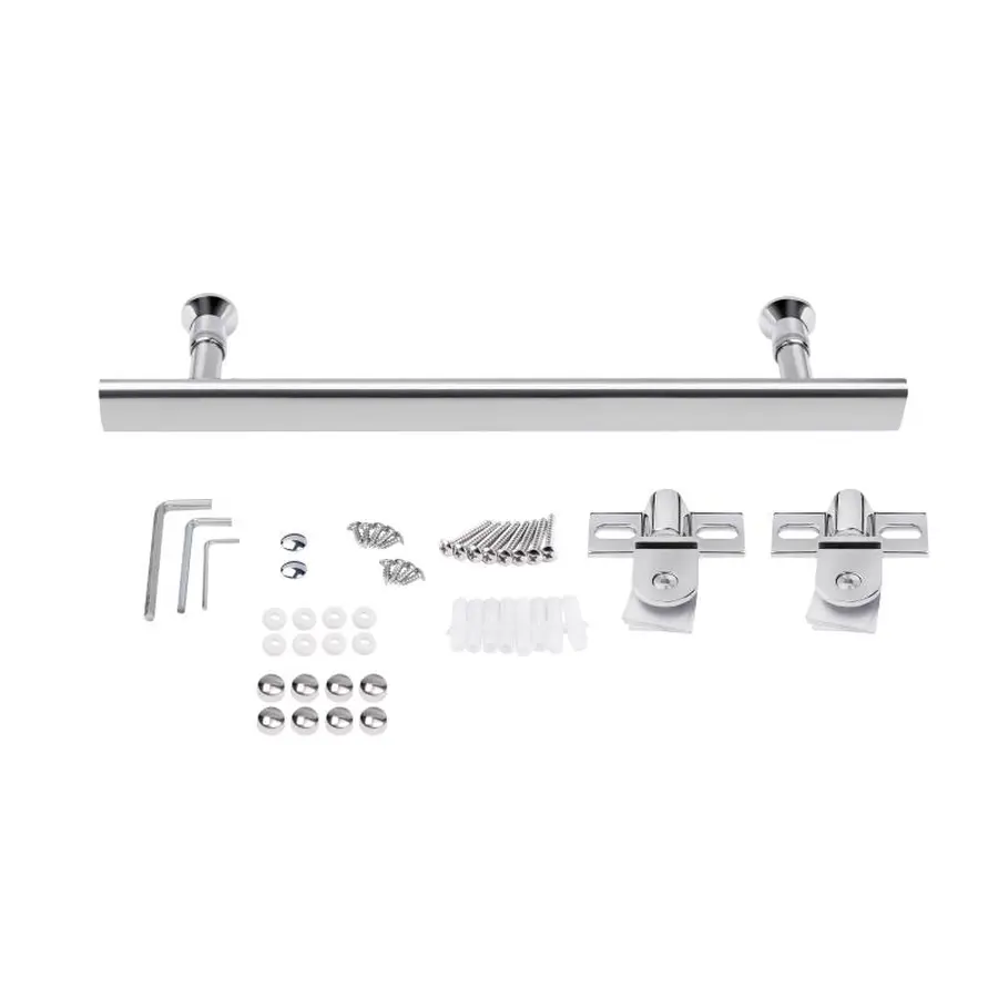 Набір Lidz душова кабіна Dozorca SC90x90.CRM.LOW.TR, скло прозоре 6 мм + піддон Diament