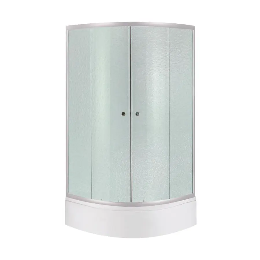 Набір Lidz душова кабіна Latwa SC80x80.SAT.MID.FR, скло Frost 4 мм + піддон с панелью Kupala