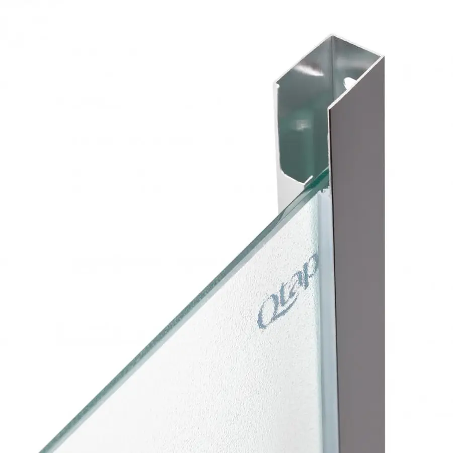 Набір Qtap душова кабіна Presto CRM1099SP5 Pear 1970x900x900 мм + піддон Tern 309912C 90x90x12 см з сифоном