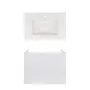 Комплект Qtap тумба підвісна Tern 700х580х437 мм White + раковина урізна Albatross New QT71TE44104