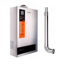 Комплект Колонка газова турбірована JSG20-10ETP18 10 л Silver Thermo Alliance +Комплект коаксіальний для турбованих газових колонок 1000 мм, 60/90 Комплект Колонка газова турбірована JSG20-10ETP18 10 л Silver Thermo Alliance +Комплект коаксіальний для турбованих газових колонок 1000 мм, 60/90