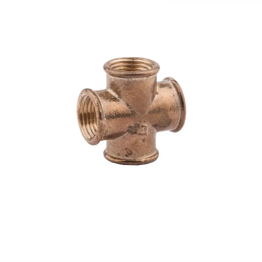 Хрестовина латунна 1/2" ВР