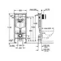 Инсталляция для унитаза Grohe Rapid SL комплект 3 в 1 38721001