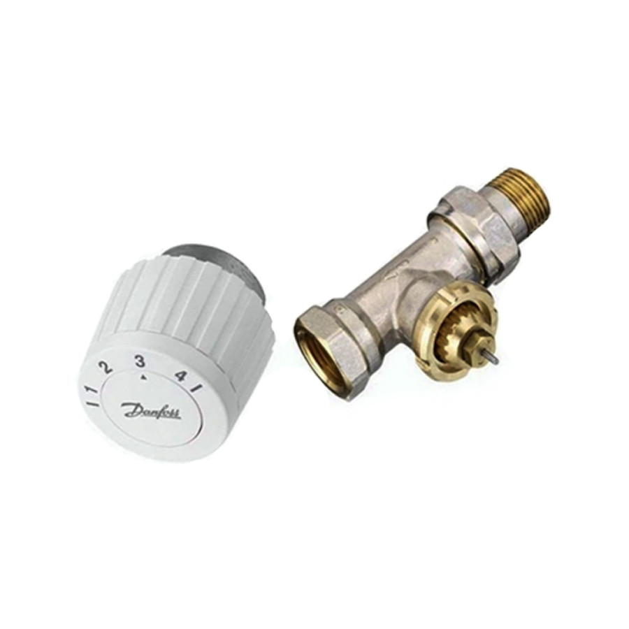 Комплект RTL Danfoss 1/2 "прямой (003L1080)