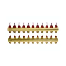 Колектор з витратомірами Danfoss FHF на 11 виходів (088U0531)