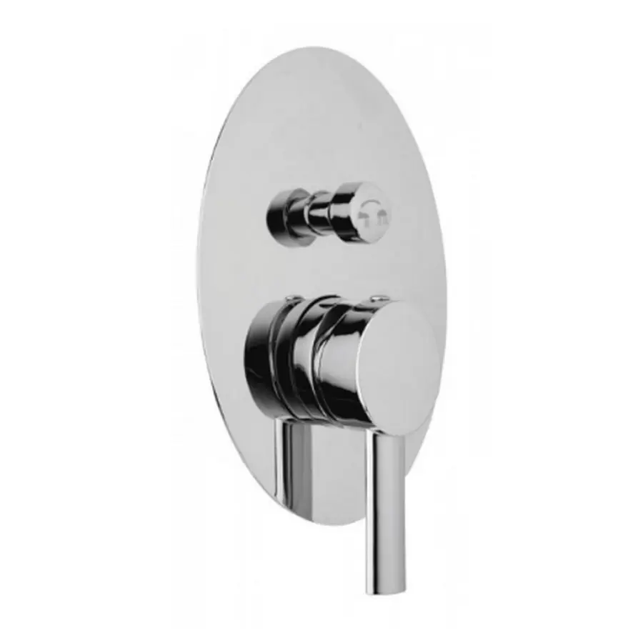 Смеситель скрытого монтажа для душа Bianchi Over INDOVR2010CRM для двух потребителей