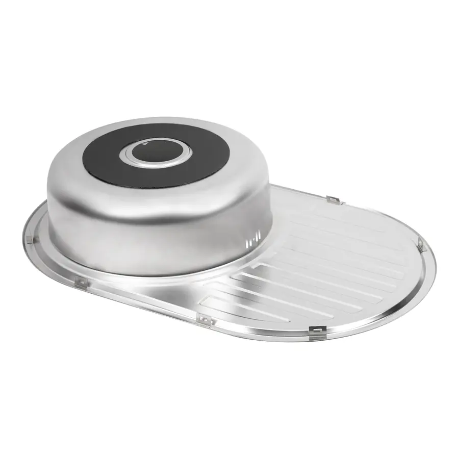 Кухонна мийка Lidz 7750 0,6 мм Satin (LIDZ775006SAT)