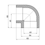 Кутик PPR Thermo Alliance 40, 90°