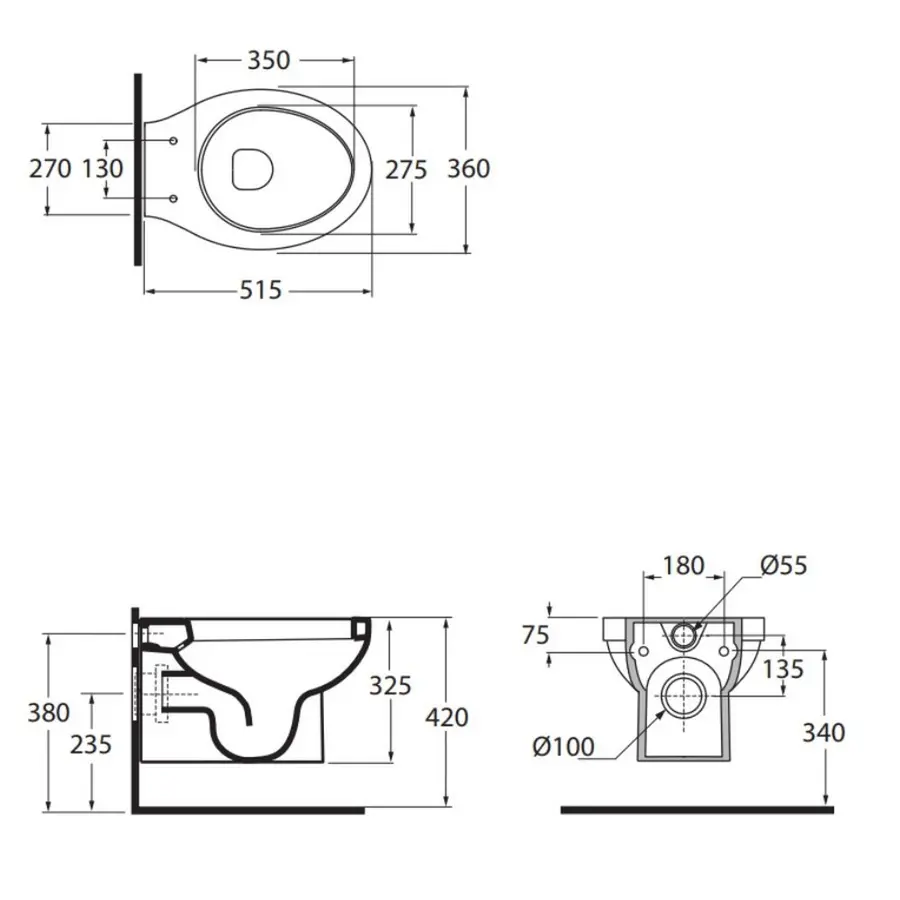Унитаз подвесной Azzurra Cult XCU100B1SOSP