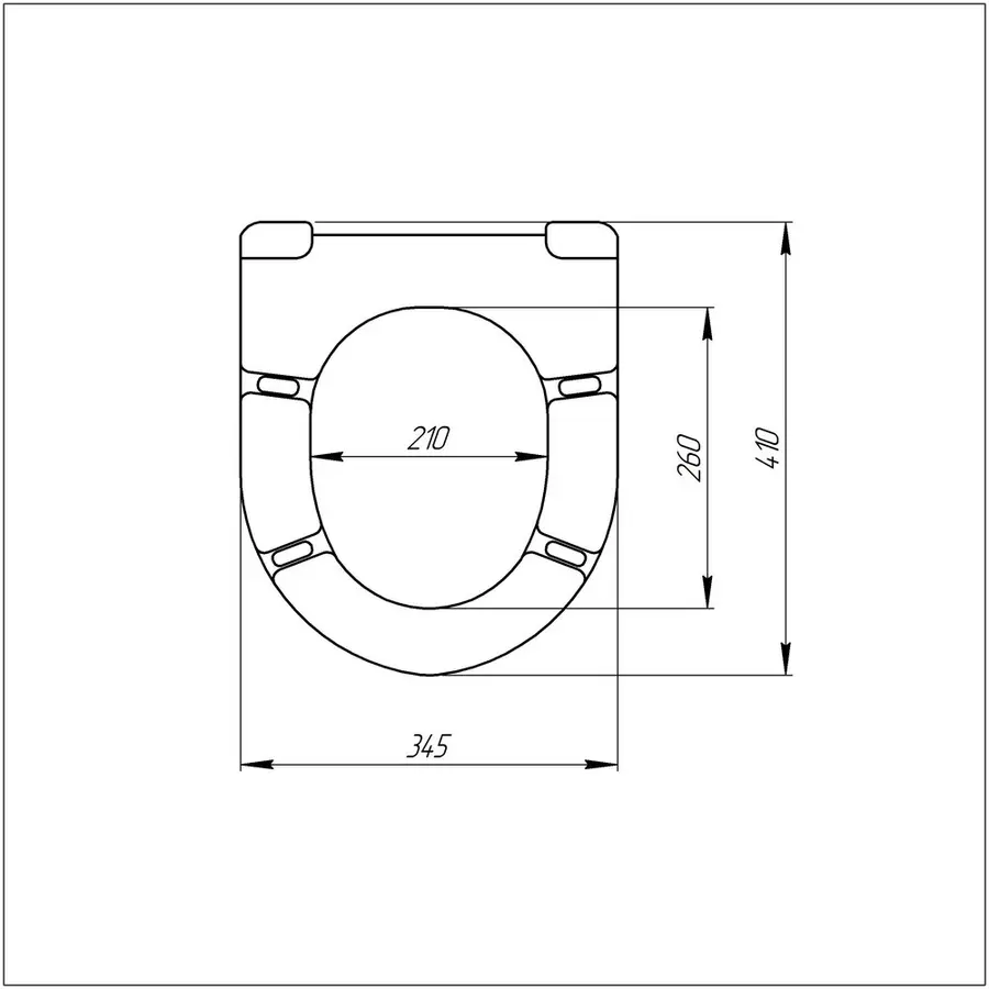 Сиденья для унитаза Azzurra Pratica PRA1800F с микролифтом