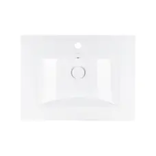 Раковина Qtap Albatross 600х460х180 White з донним клапаном QT01113060CW Раковина Qtap Albatross 600х460х180 White з донним клапаном QT01113060CW