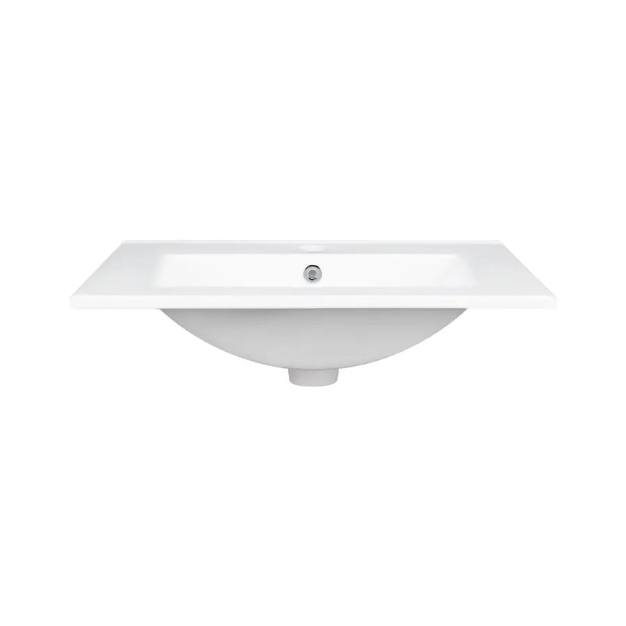 Раковина Qtap Albatross 600х460х180 White з донним клапаном QT01113060CW