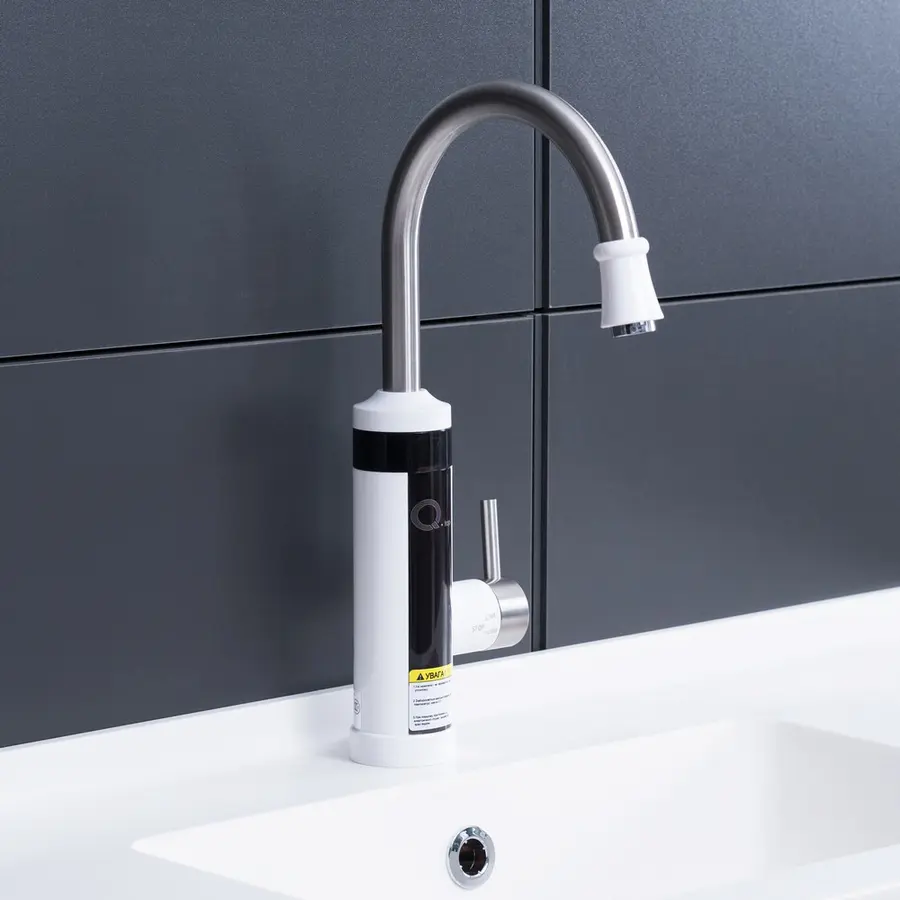 Кран для кухні проточний Qtap Elterna CRW 337 водонагрівач