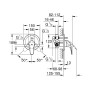 Змішувач прихованого монтажу для ванни Grohe Euroeco 32747000