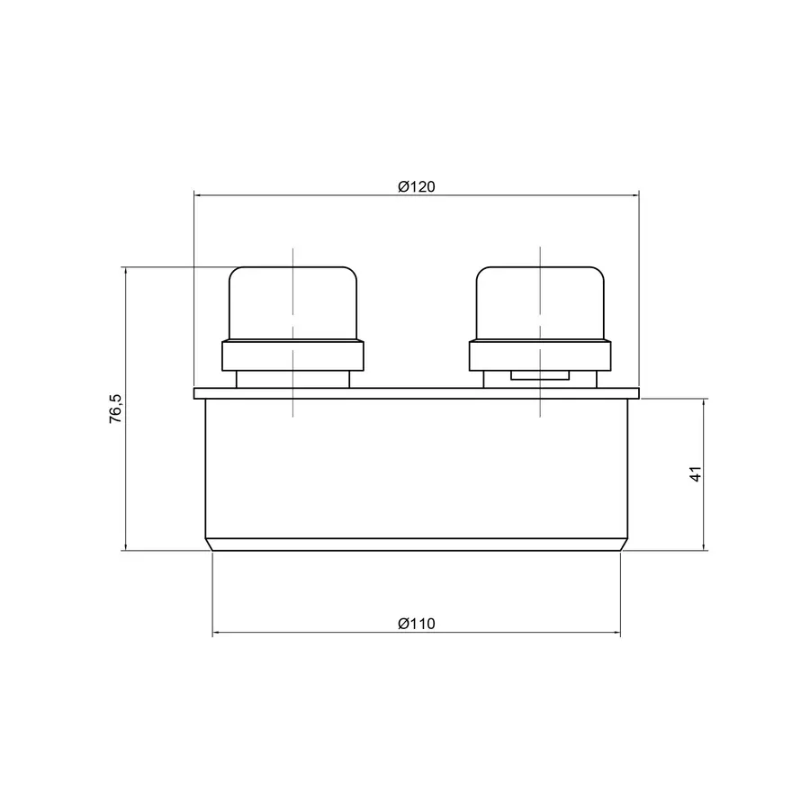 Повітряний клапан PPR каналізаційний TA Sewage 110