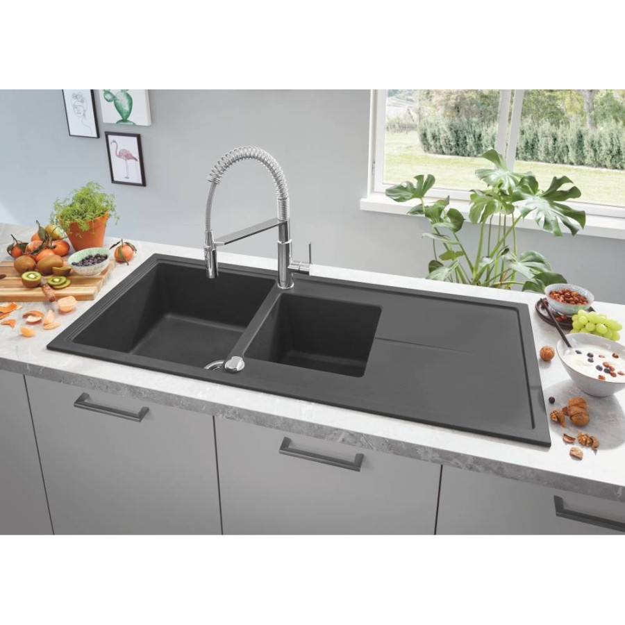 Кухонна гранітна мийка Grohe Sink K400 31643AP0