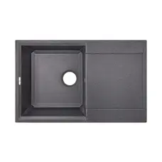 Кухонна гранітна мийка GF 790x495/230 BLA-03 (GFBLA03790495230)