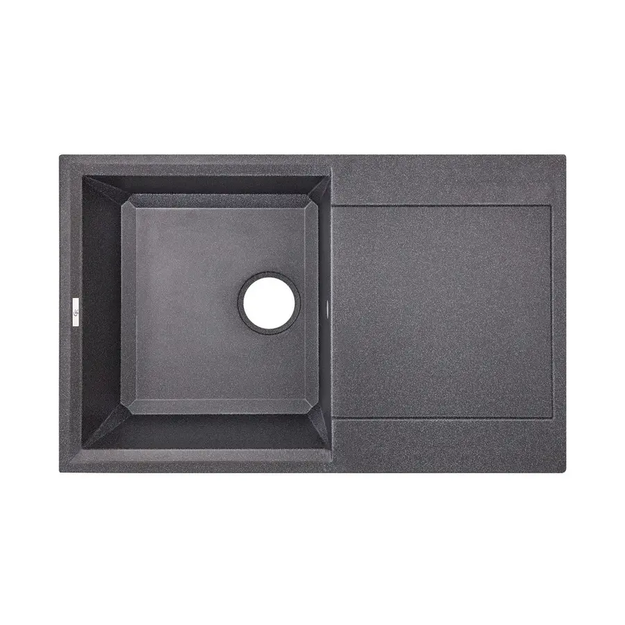 Кухонна гранітна мийка GF 790x495/230 BLA-03 (GFBLA03790495230)