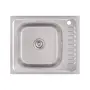 Кухонная мойка Lidz 6050-L 0,6 мм Decor (LIDZ6050L06DEC)