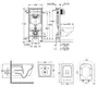 Набор инсталляция 4 в 1 Grohe Rapid SL 38772001 + унитаз с сиденьем Qtap Crow QT05335170W