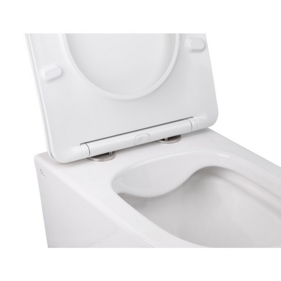 Комплект інсталяція Grohe Rapid SL 38772001 + унітаз з сидінням Qtap Swan QT16335178W + набір для гігієнічного душу зі змішувачем Grohe BauLoop 111042