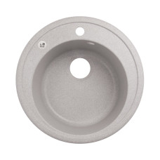 Кухонна гранітна мийка Lidz D510/200 GRA-09 (LIDZGRA09D510200)