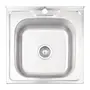 Кухонна мийка Lidz 5050 0,8 мм Decor (LIDZ5050DEC08)