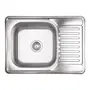 Кухонна мийка Lidz 6950 0,8 мм Decor (LIDZ6950DEC08)