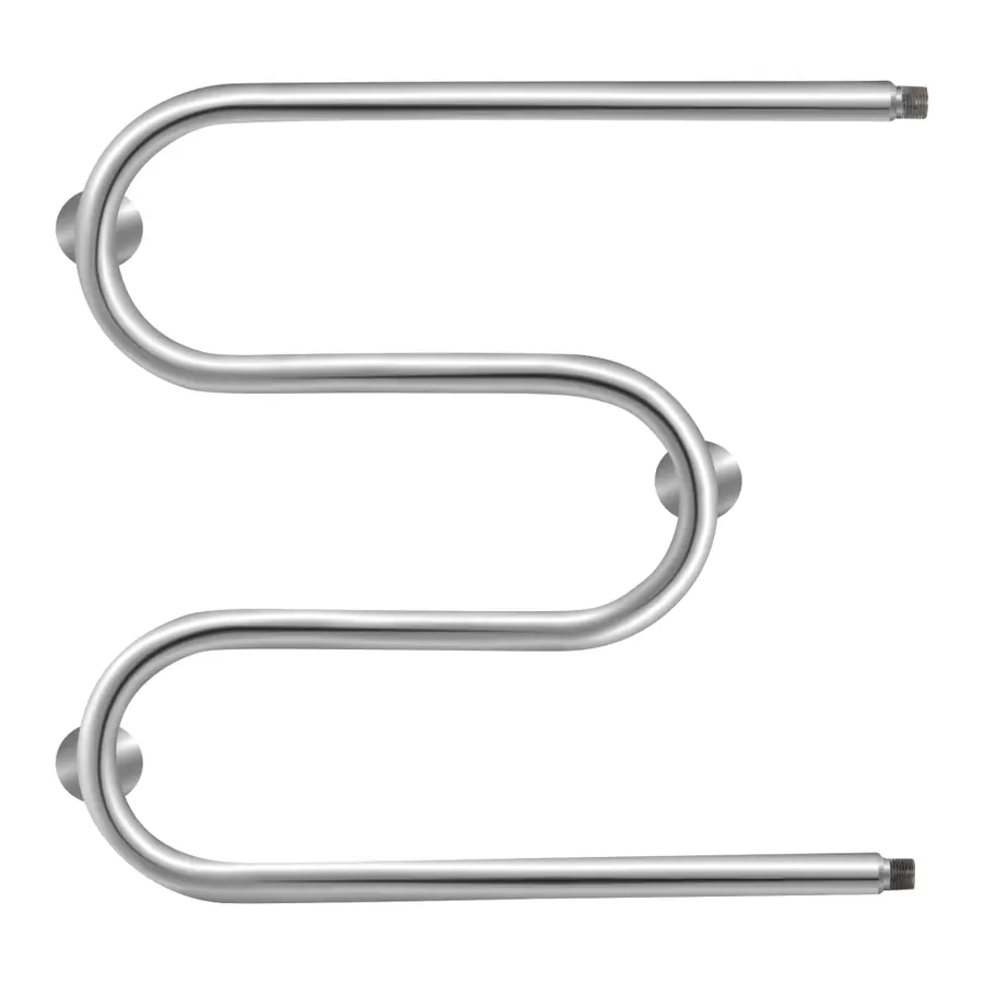 Сушарка для рушників водяна Lidz Snake (CRM) D25х1/2" 500x500